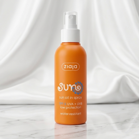 Ziaja Sun SPF6 – Huile Solaire Bronzante