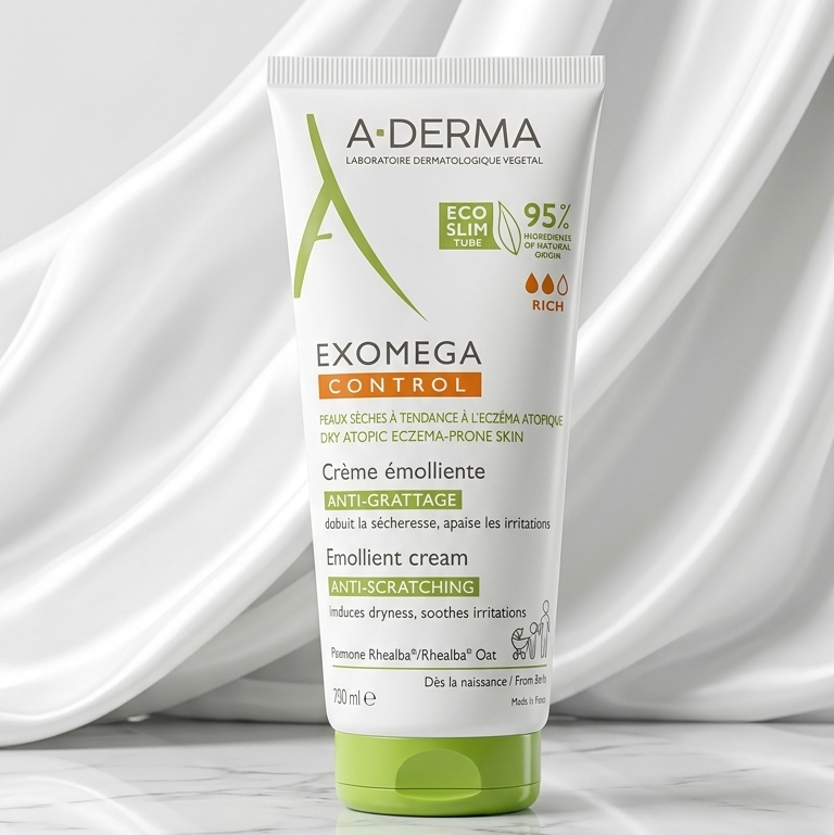A-Derma Exomega 200 مل – مضاد للحكة ومرطب