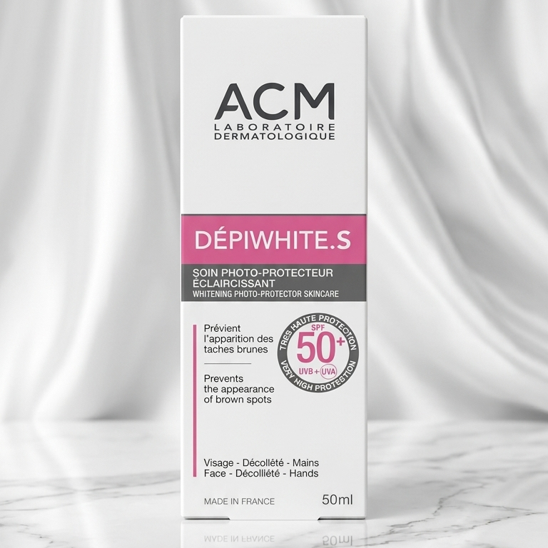 ACM Dépiwhite SPF50+ 50ml – حماية ومضاد للبقع