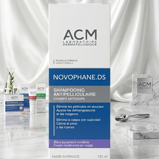 ACM Novophane DS 125ml – Shampooing Anti-Pelliculaire