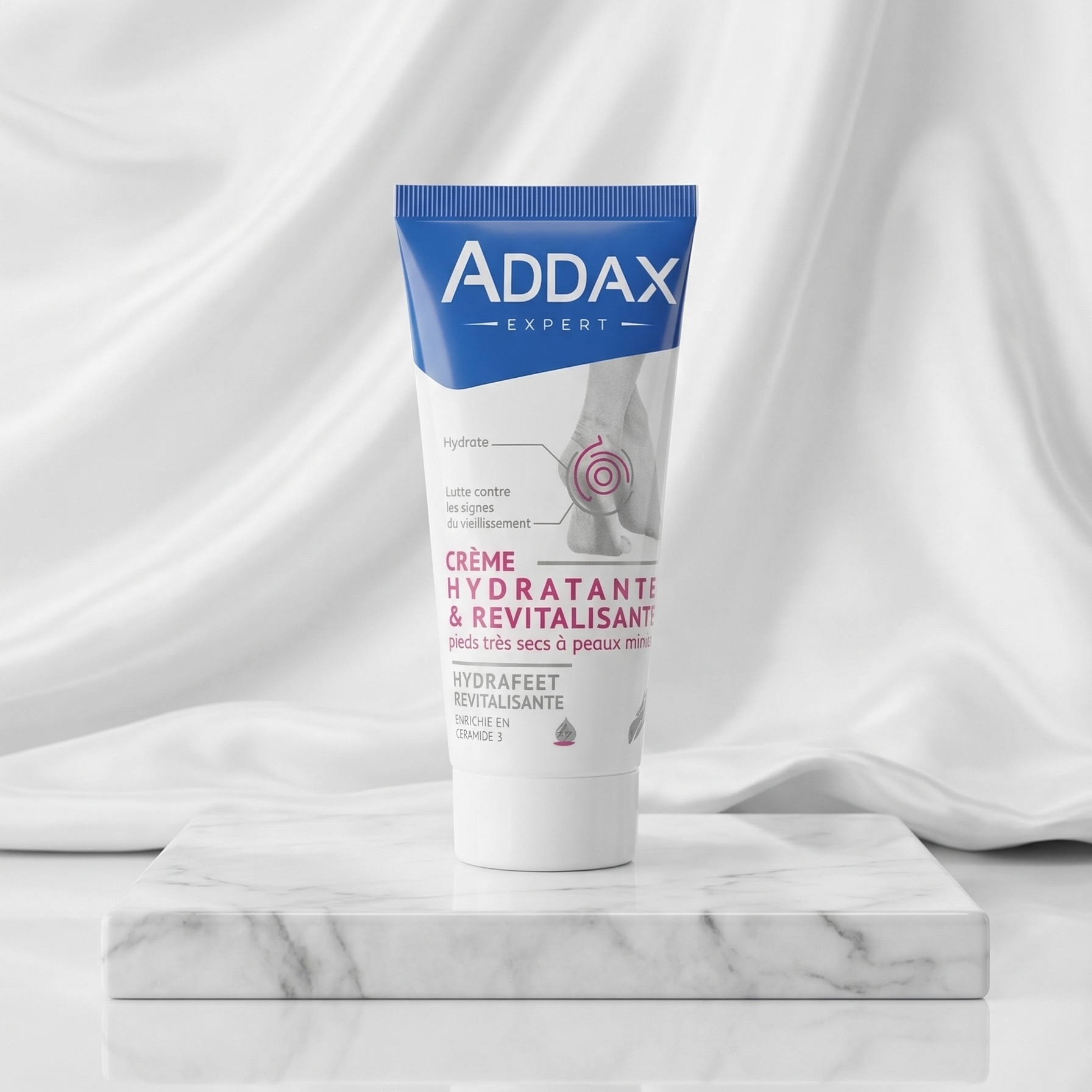 Addax كريم الأقدام شديدة الجفاف 100 مل – ترطيب مكثف