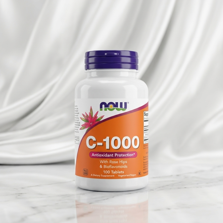 Vitamine C-1000 Rose Hips & Bioflavonoids 100 Comprimés