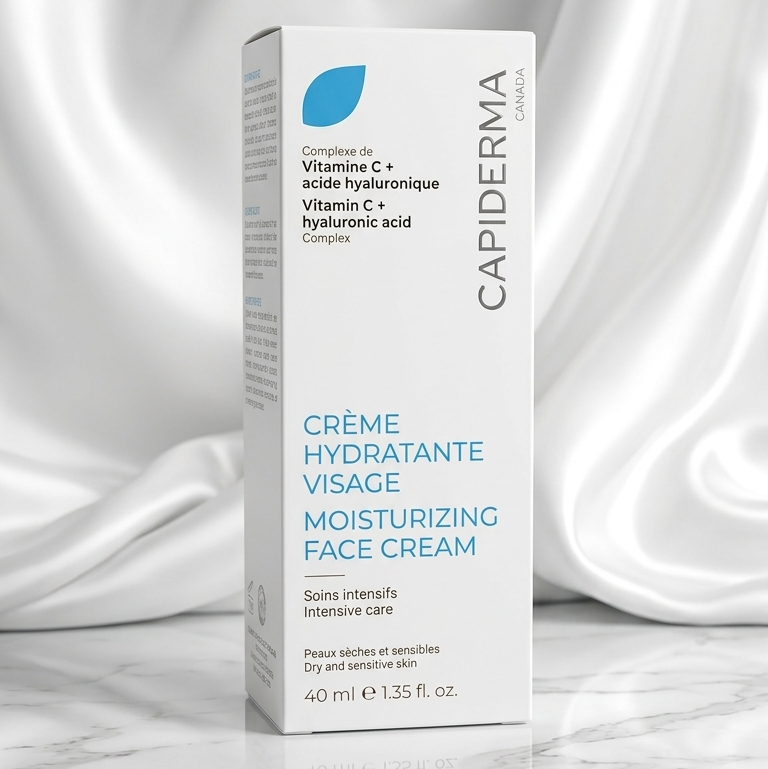 Capiderma 40 مل - كريم ترطيب وراحة للوجه