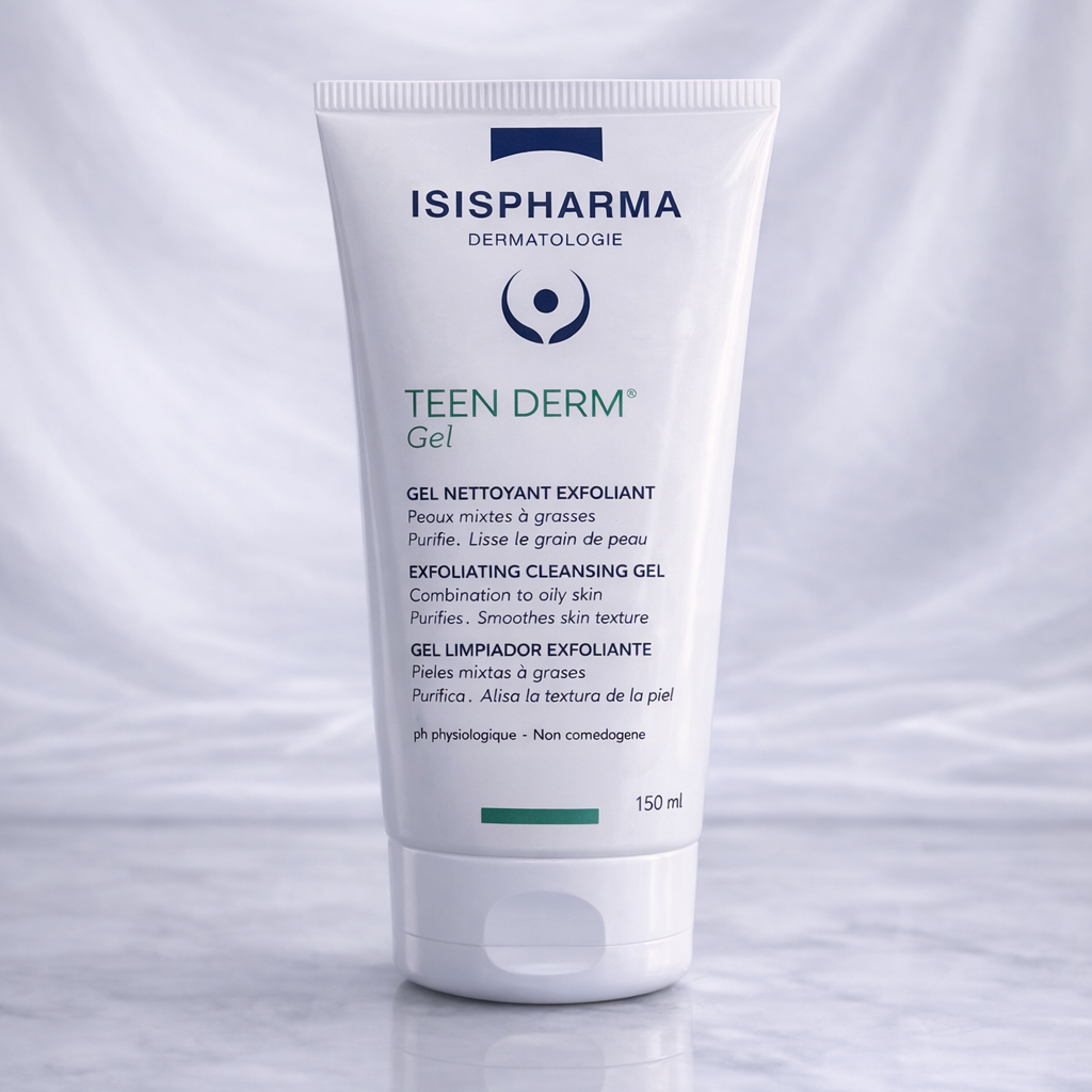 ISISPharma Teen Derm 150ml – Gel Nettoyant Peau Nette