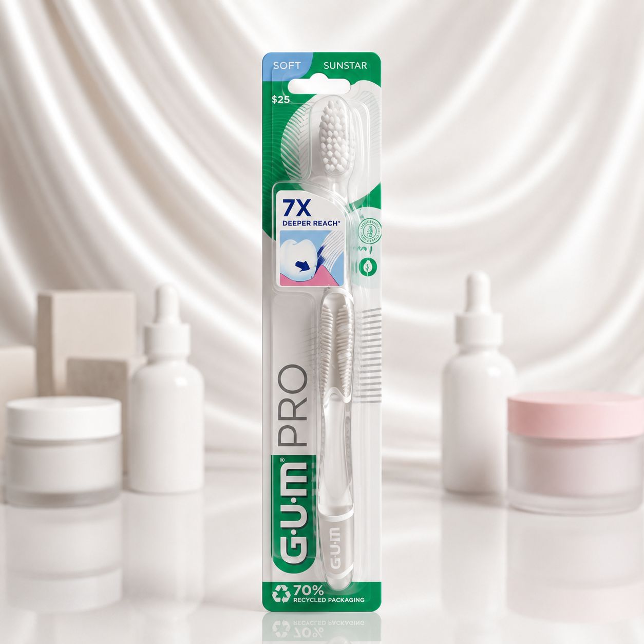 فرشاة أسنان GUM PRO ناعمة