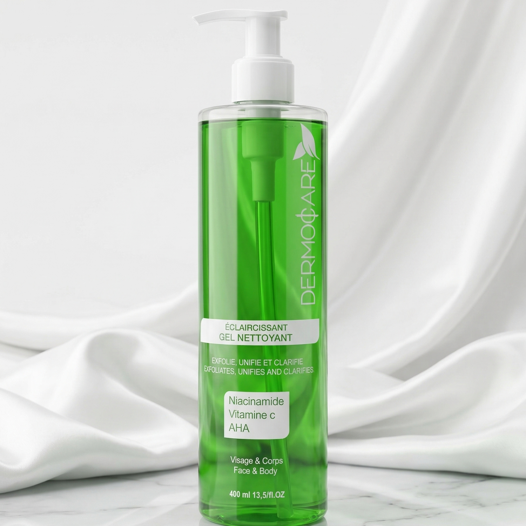 DermoCare Gel Nettoyant Éclaircissant – 400ml