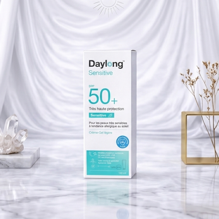 Daylong Sensitive Gel-Crème SPF50+ 100ml – Haute Protection