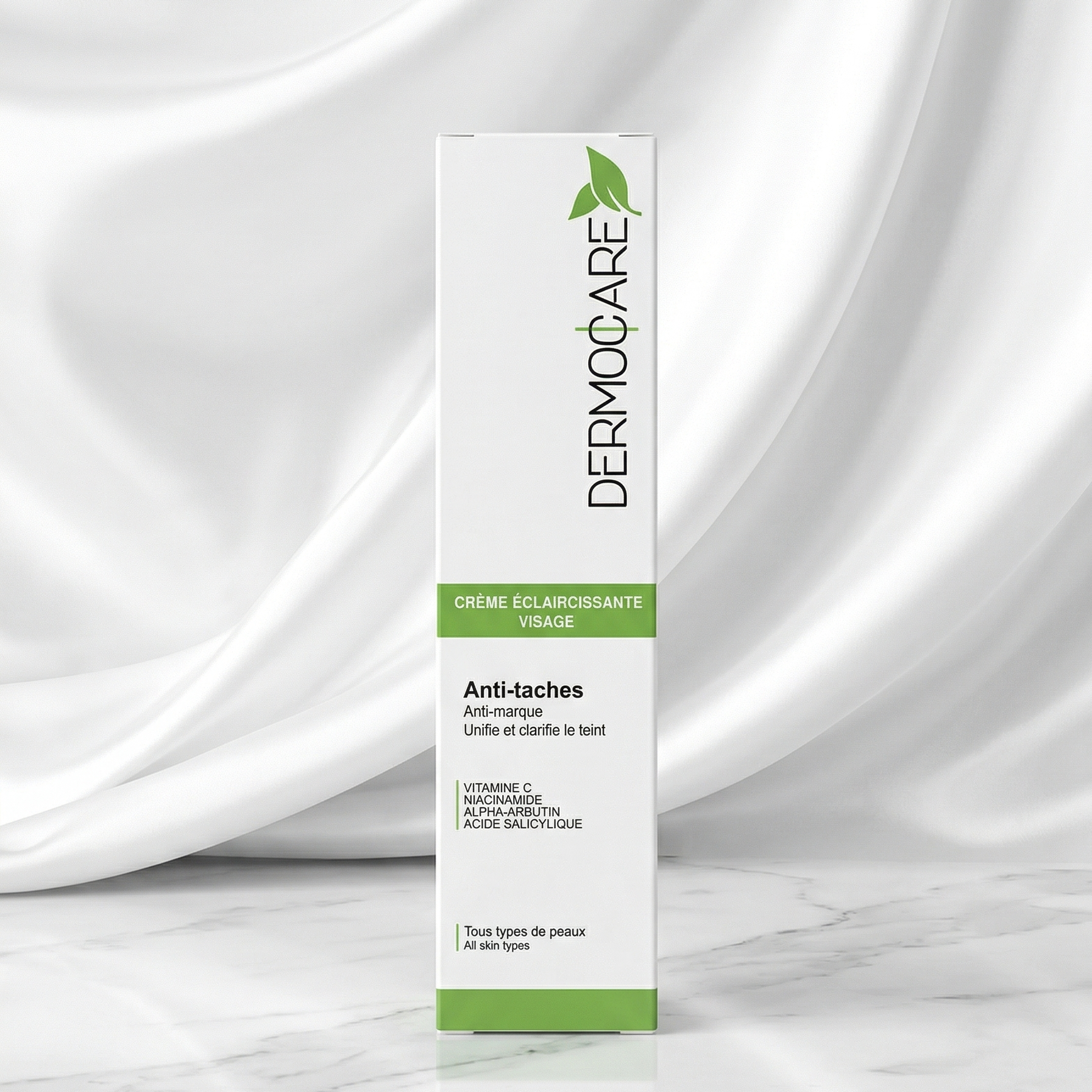 Dermocare Crème éclaircissante, Anti taches - 40ml