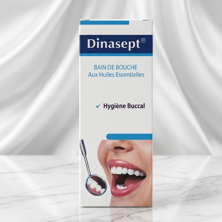 Dinasept 125ml – Bain de Bouche Fraîcheur Intense