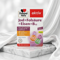 Doppelherz Iode, Acide Folique & Fer – 45 Comprimés