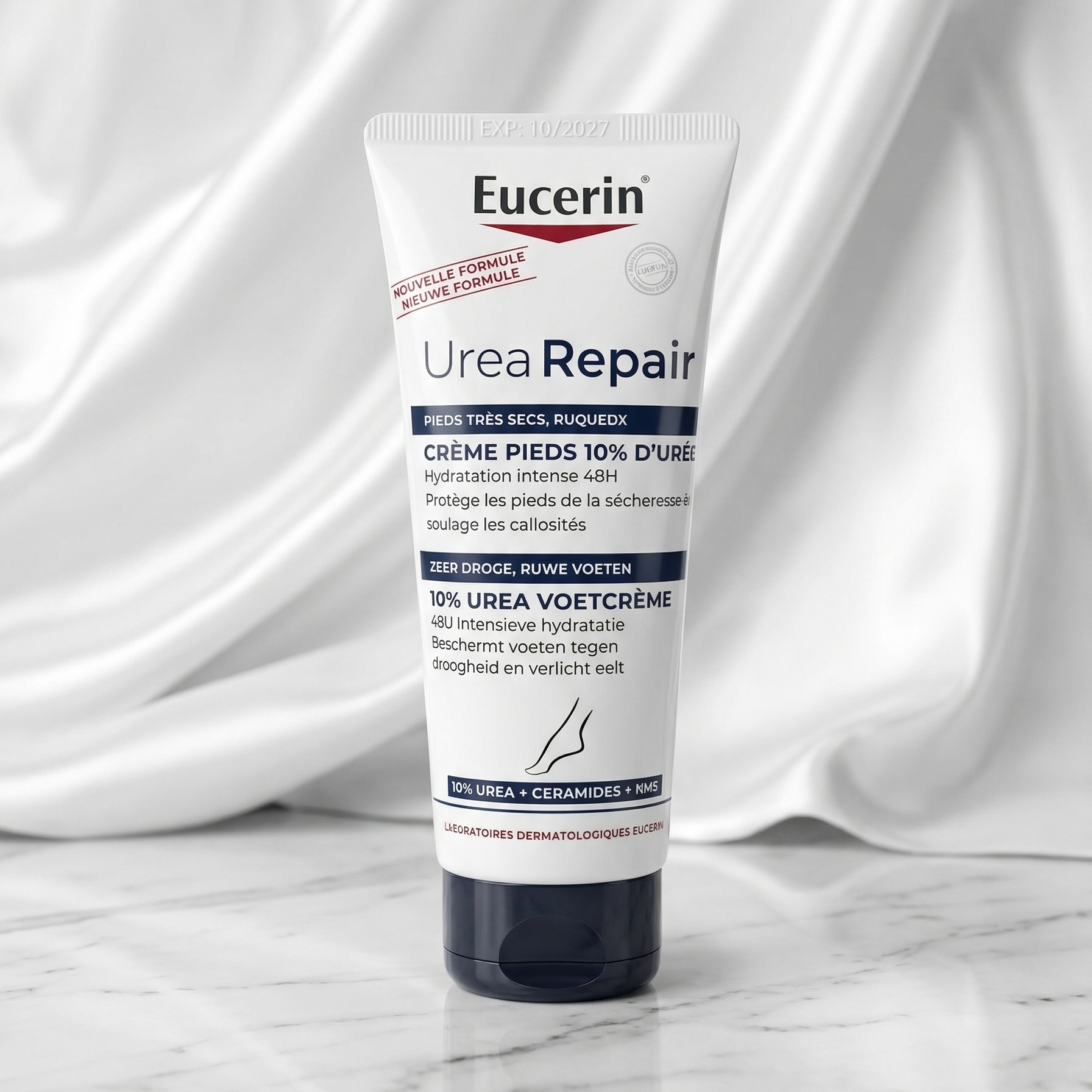 Eucerin UreaRepair PLUS كريم القدمين 10% يوريا