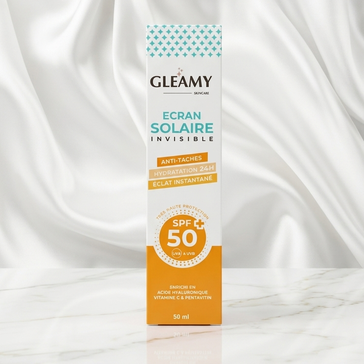 Gleamy SPF50+ – Invisible Anti-Spot Protection