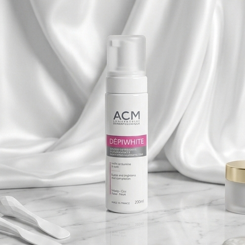 ACM Dépiwhite Mousse Nettoyante 200ml – إشراقة ومضاد للبقع