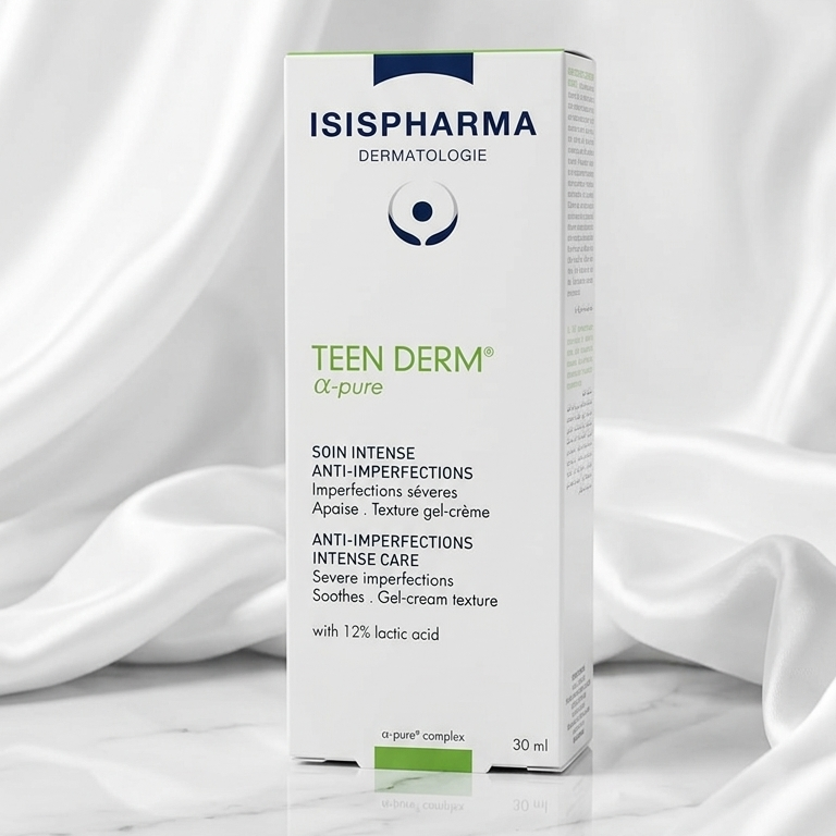 ISISpharma Teen Derm Alpha Pure 30ml – Soin Intensif Anti-Acné