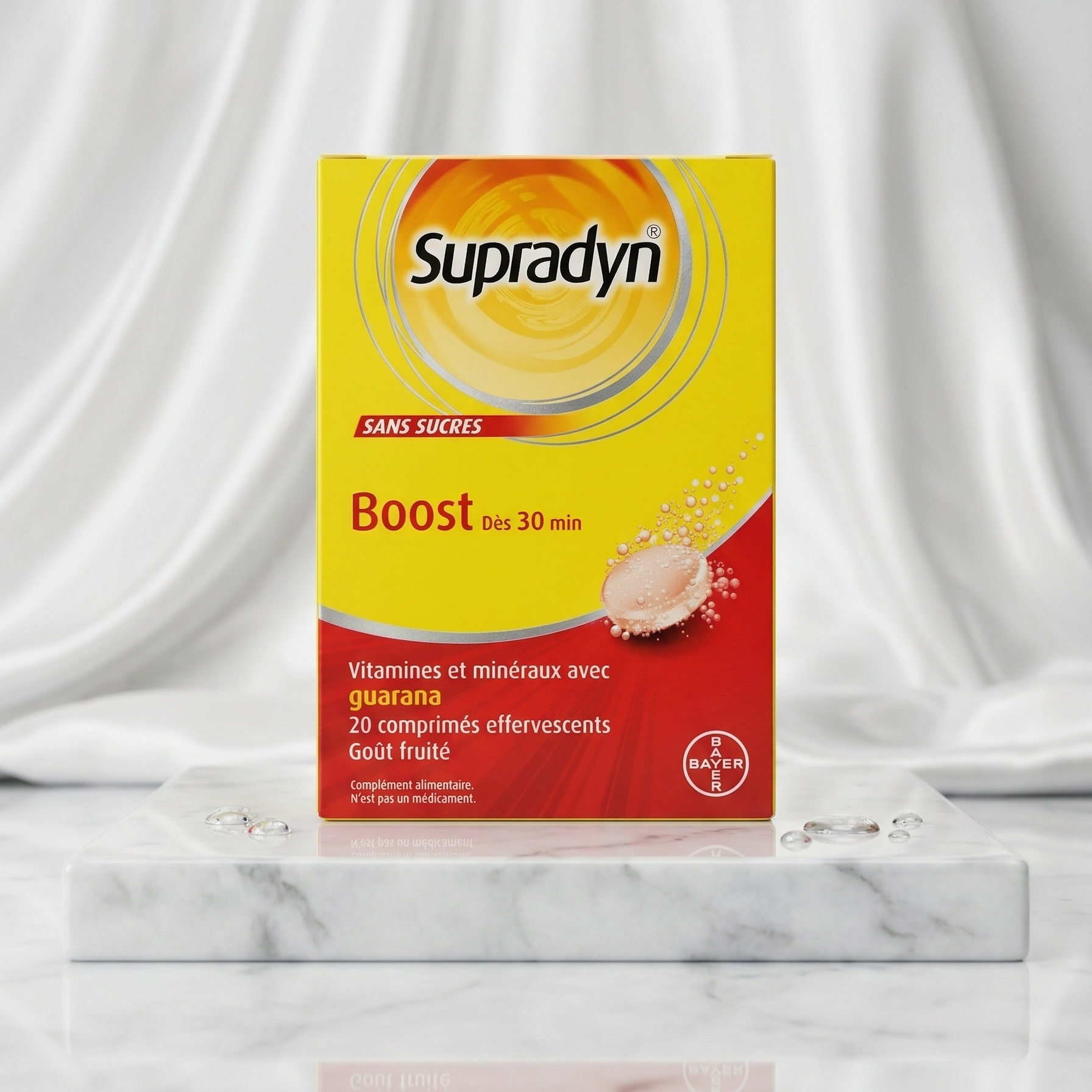 Supradyn Boost – 20 Comprimés Effervescents Énergie
