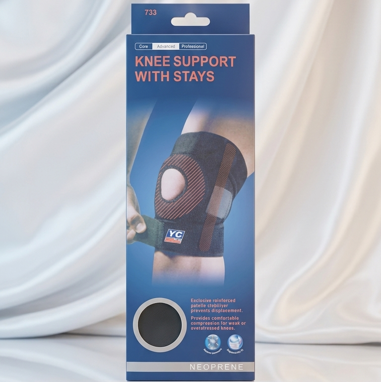 Knee Brace with Lateral Reinforcements