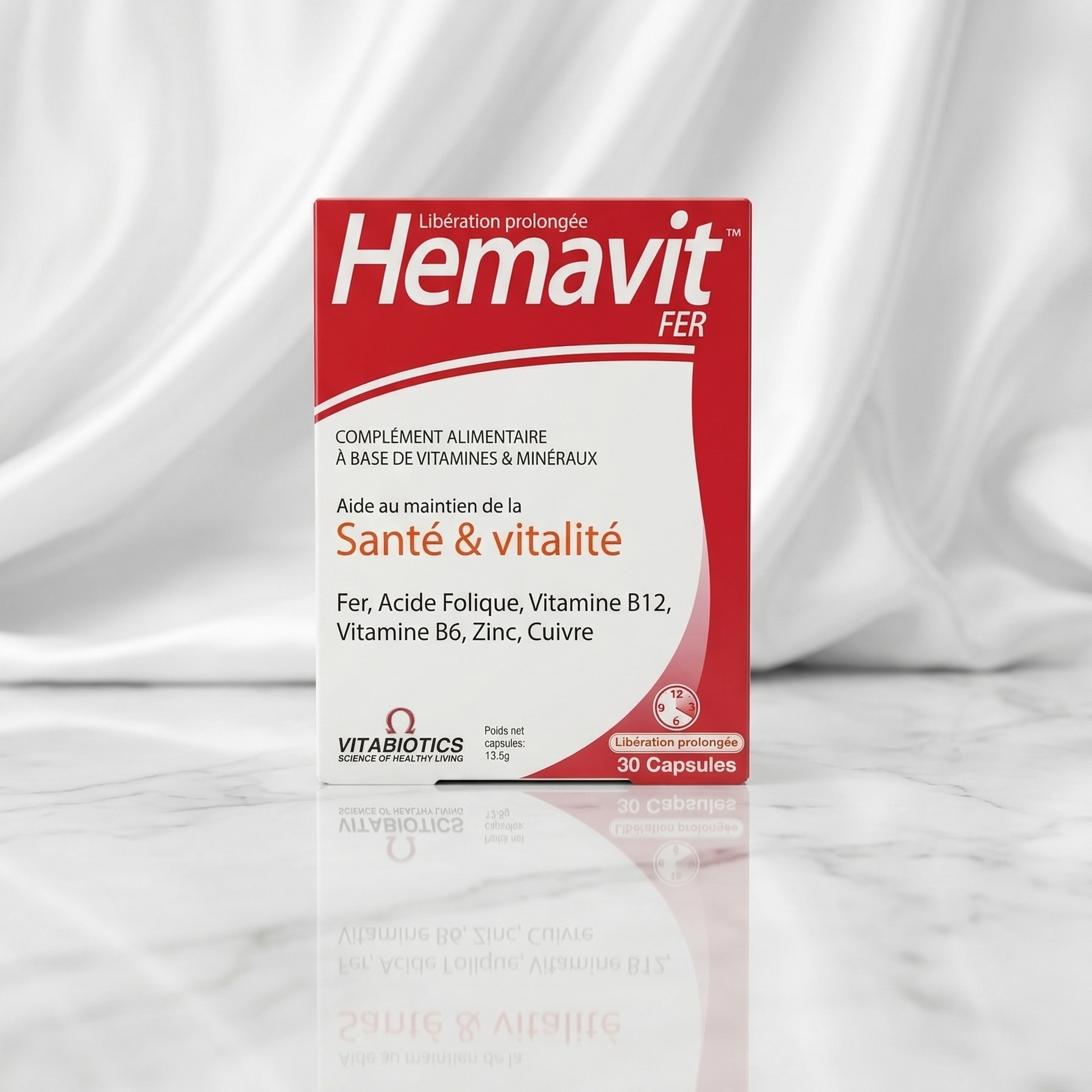 Hemavit Fer – 30 Capsules Vitality & Energy