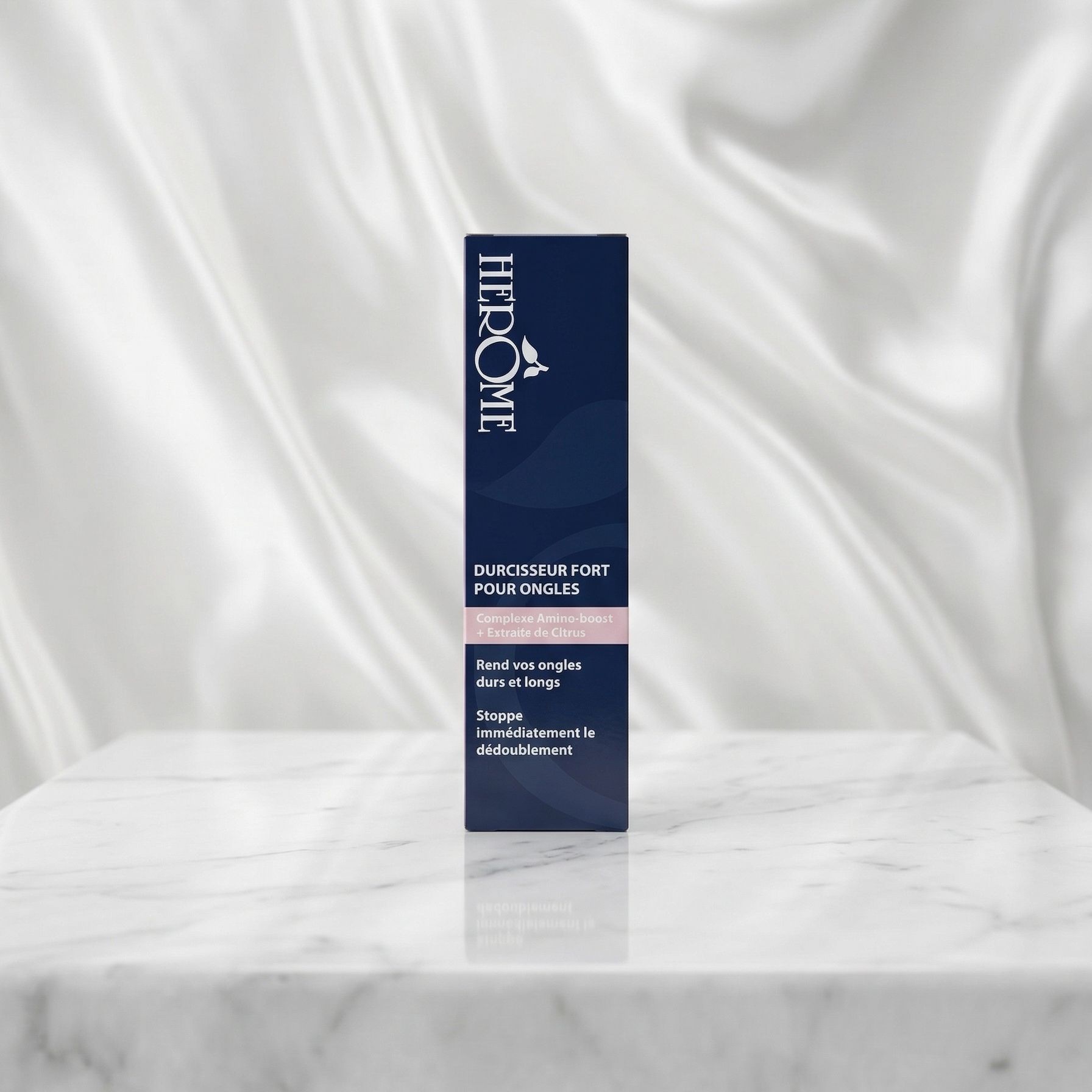 Herôme Nail Hardener Strong – Strong & Resilient Nails