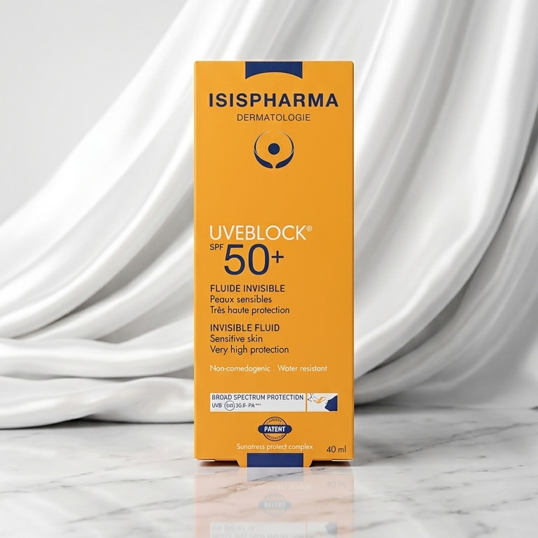 ISIS Pharma Uveblock SPF50+ 40ml – Invisible Fluid