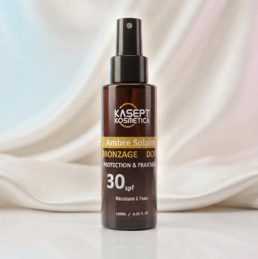 Kasept Kosmetica Ambre Solaire SPF 30 – Huile de Bronzage | 130 ml