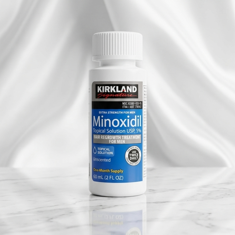 Kirkland Minoxidil 5% – Anti-Chute Cheveux Homme