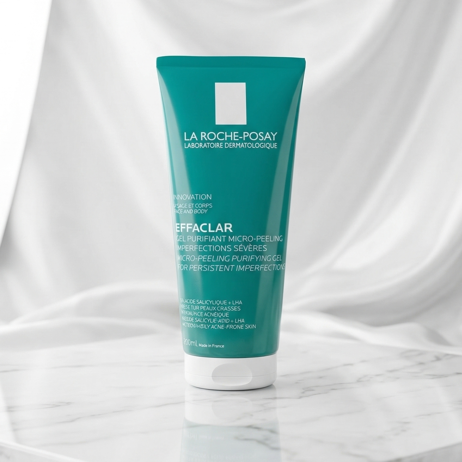 La Roche-Posay Effaclar 200ml – Nettoyant Micro-Peeling
