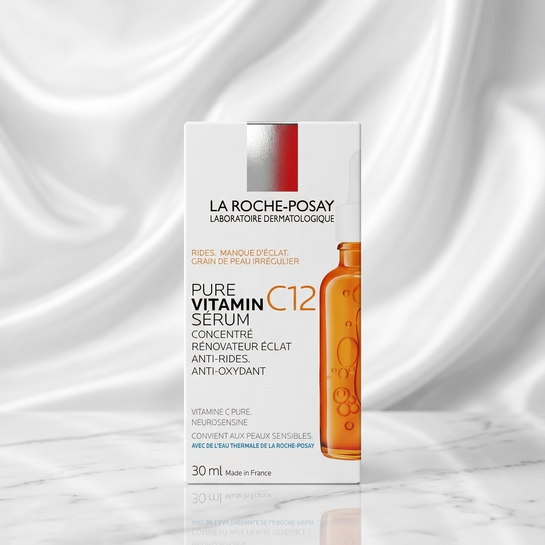 La Roche-Posay Pure Vitamin C12 Sérum 30ml – Éclat Anti-Âge
