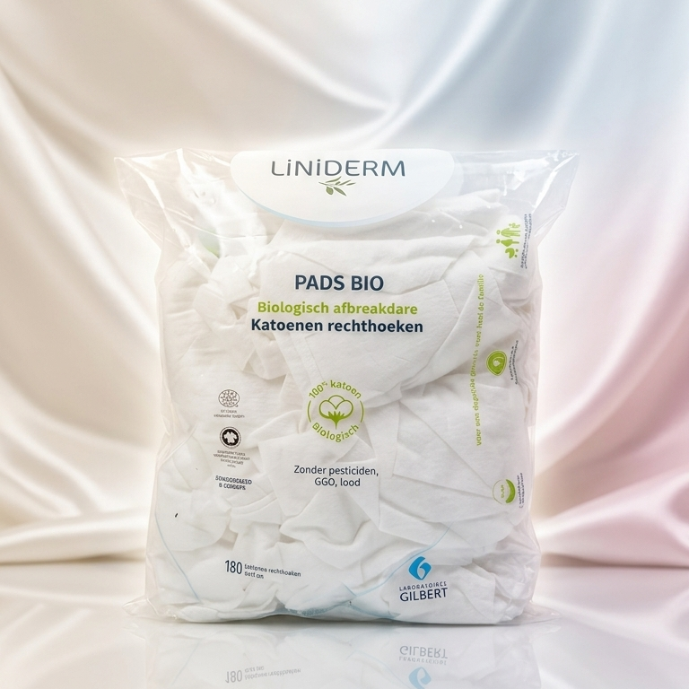 Liniderm Carrés de Coton Biologiques