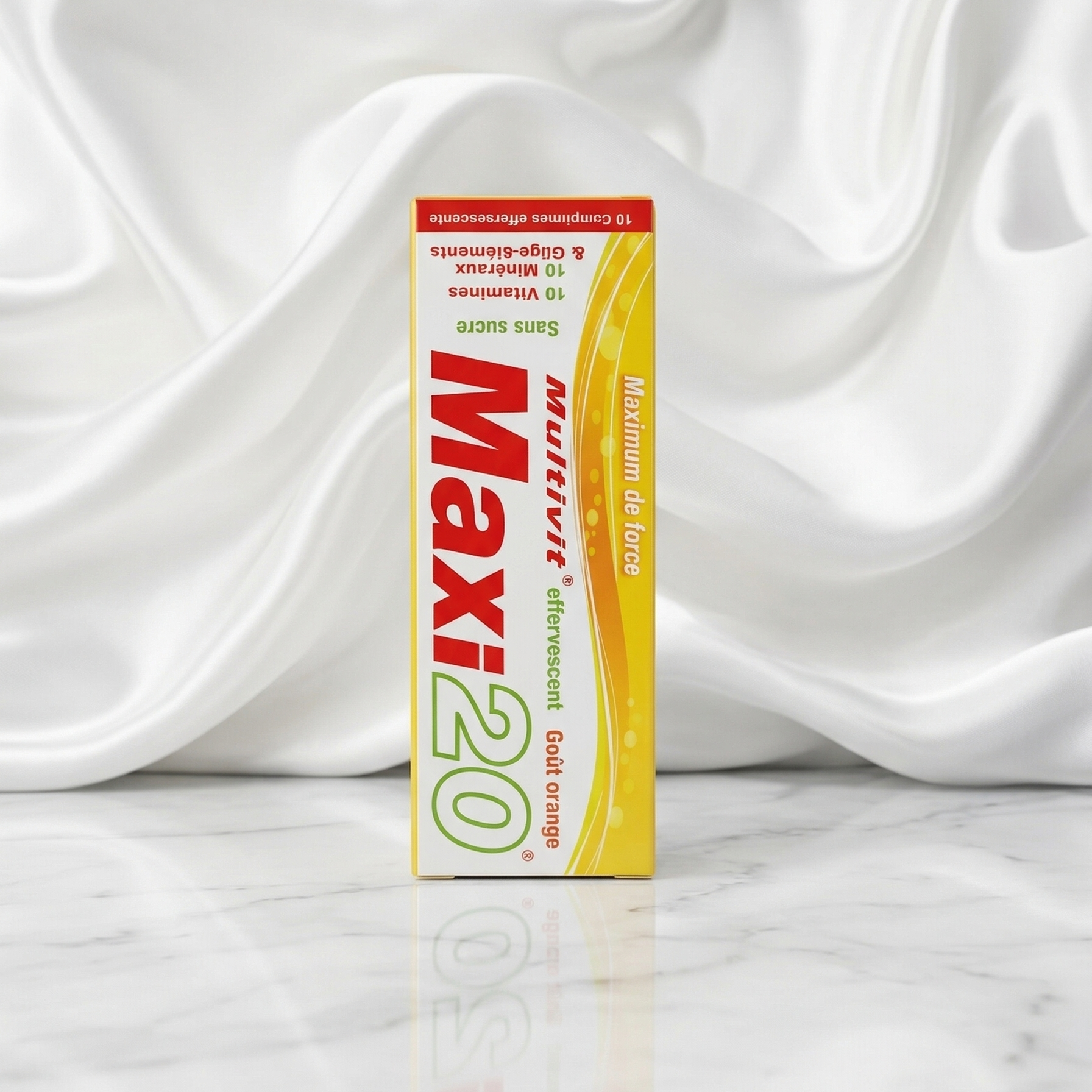 Maxi20 – 20 Comprimés Effervescents Vitalité