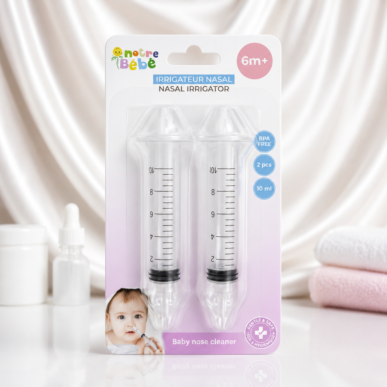 Motre Bébé – Irrigateur Nasal 6M+
