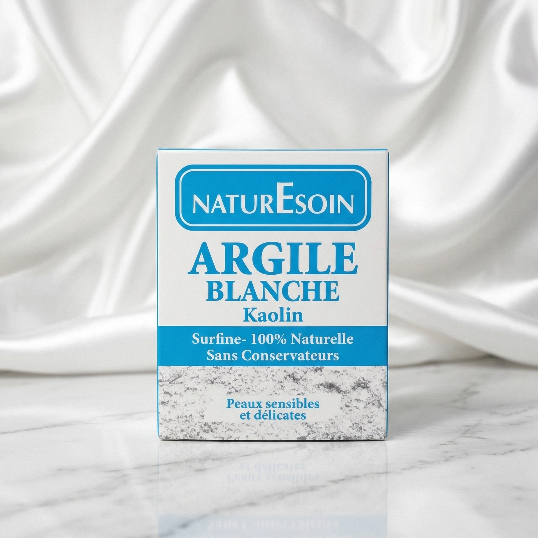 Nature Soin Argile Blanche 100g – Pureté & Douceur