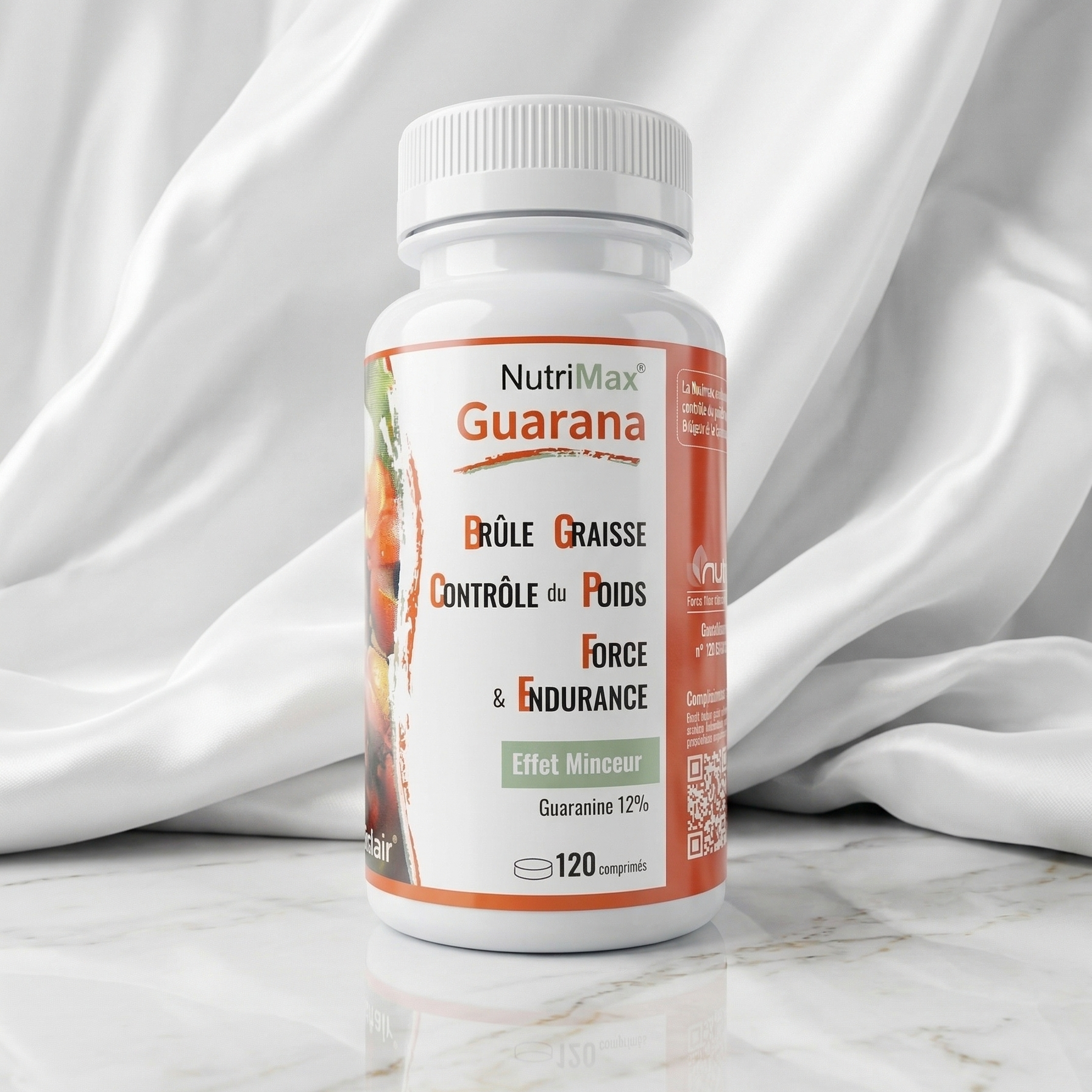 Nutrimax غوارانا بيو حارق دهون 120 كبسولة