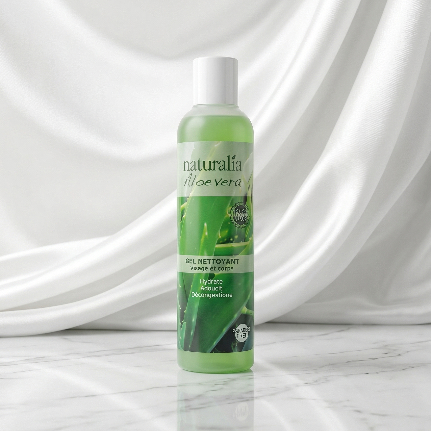 Naturalia Aloe Vera – Gel Nettoyant Hydratant
