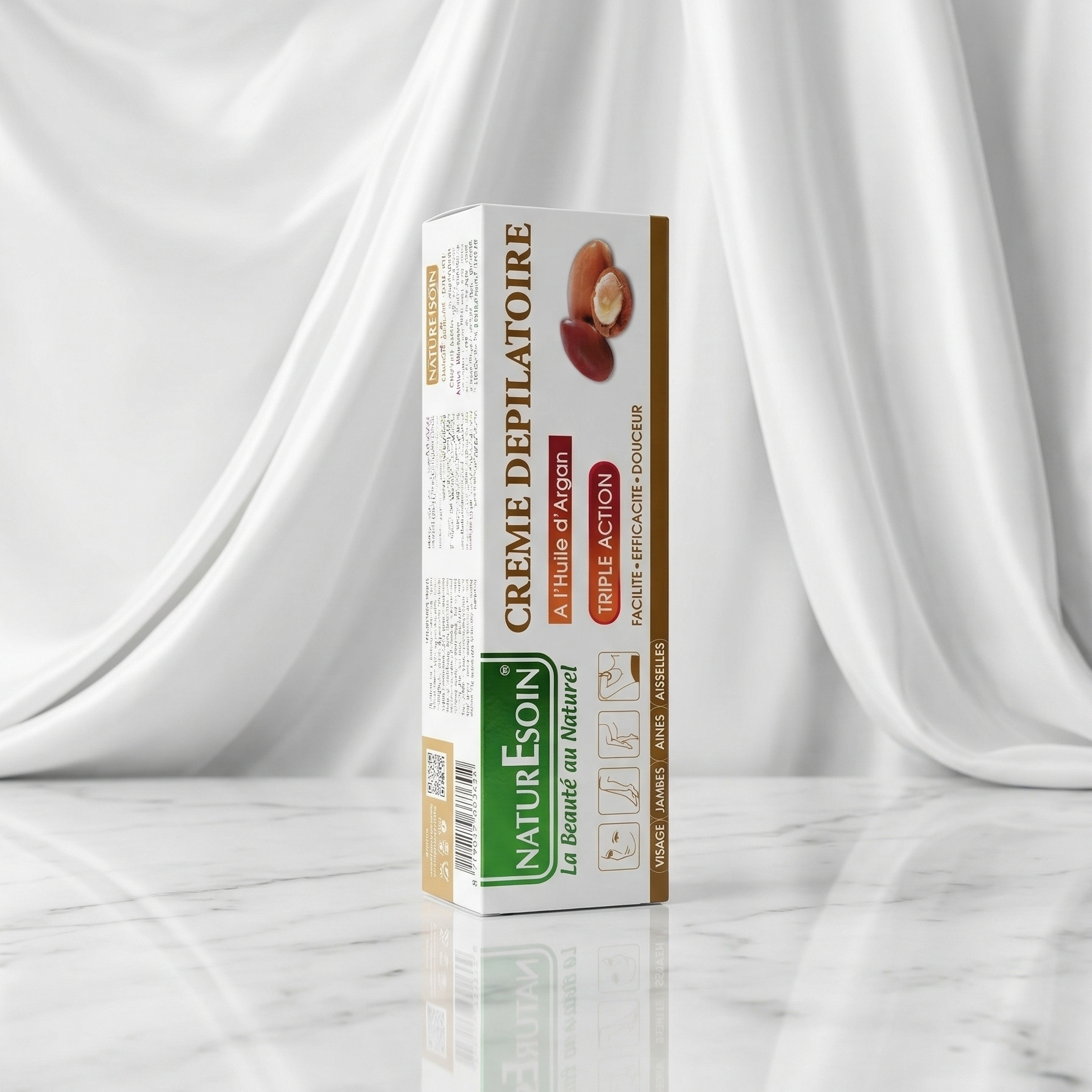 Nature Soin Crème Dépilatoire Huile d’Argan 50ml