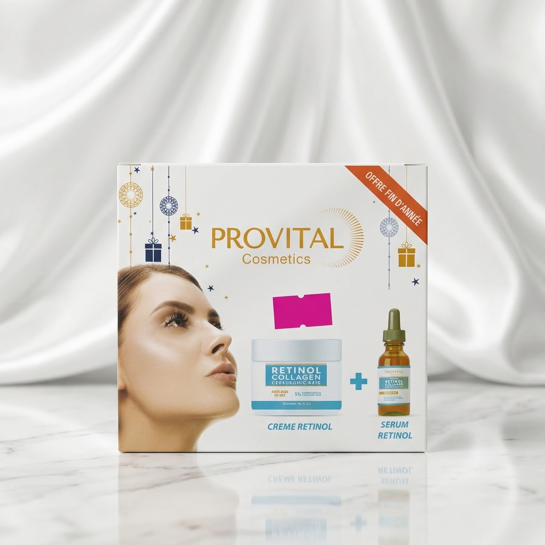 Pro Vital Duo pack "retinol serum 30ml + retinol cream
