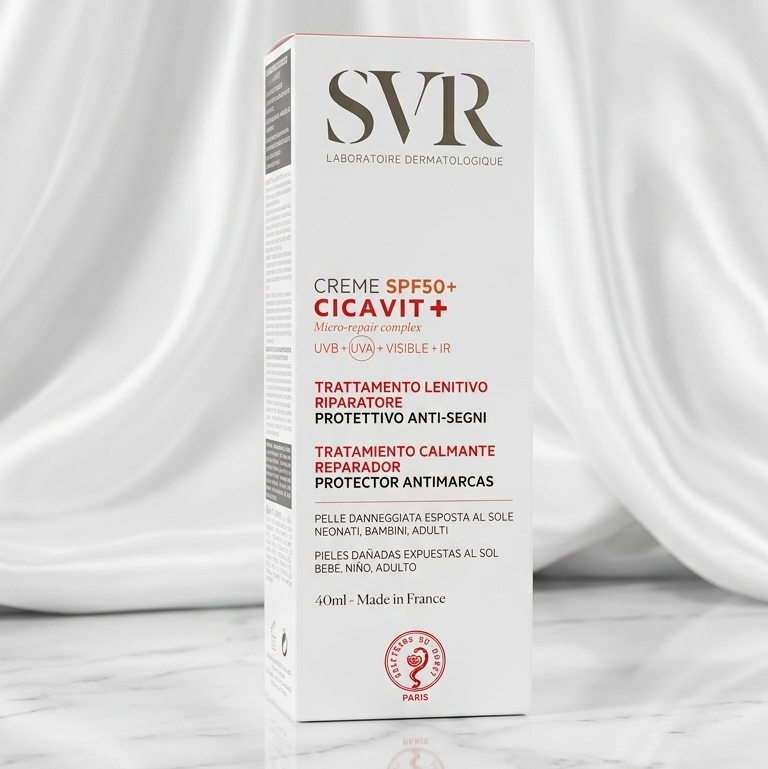 SVR Cicavit+ 40ml – Soothing Repairing Care SPF50+