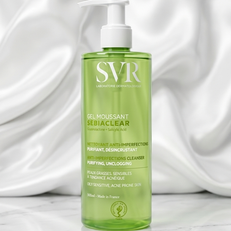 SVR Sebiaclear Gel Moussant 400ml – Nettoyant Purifiant