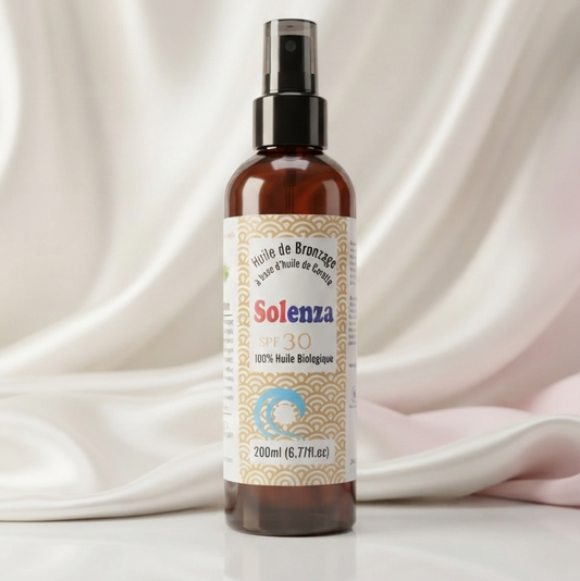 Solenza Huile de Carotte SPF 30 – Bronzage Naturel | 200 ml