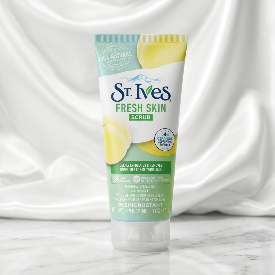 St. Ives Fresh Skin Apricot Scrub – Gommage Visage