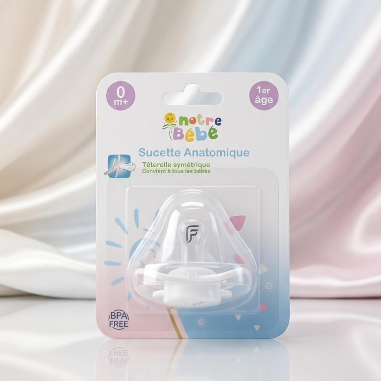 Sucette Nouveau-Né Anatomique Silicone
