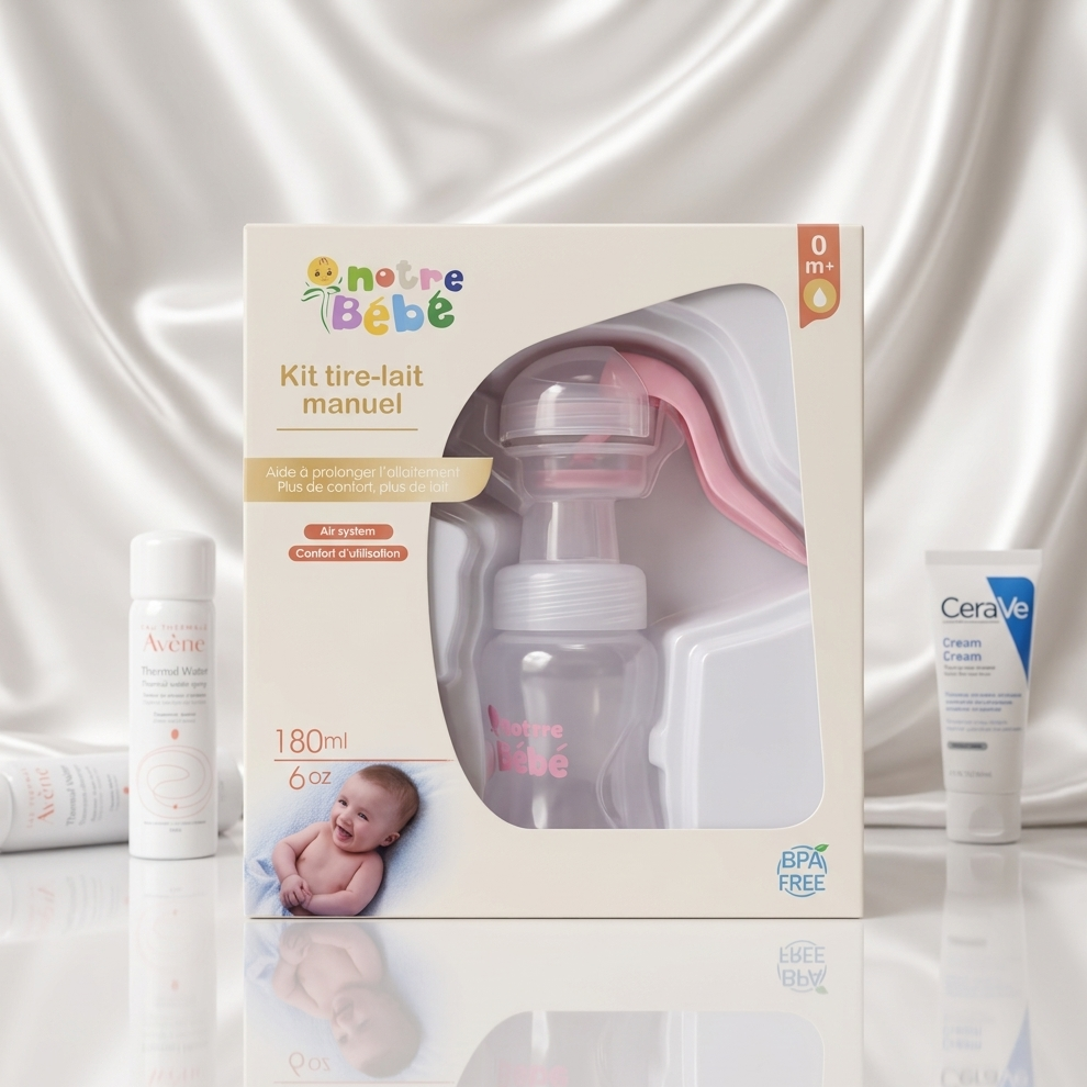 شفاط حليب يدوي خالٍ من BPA ماركة "نوتغ بيبي"