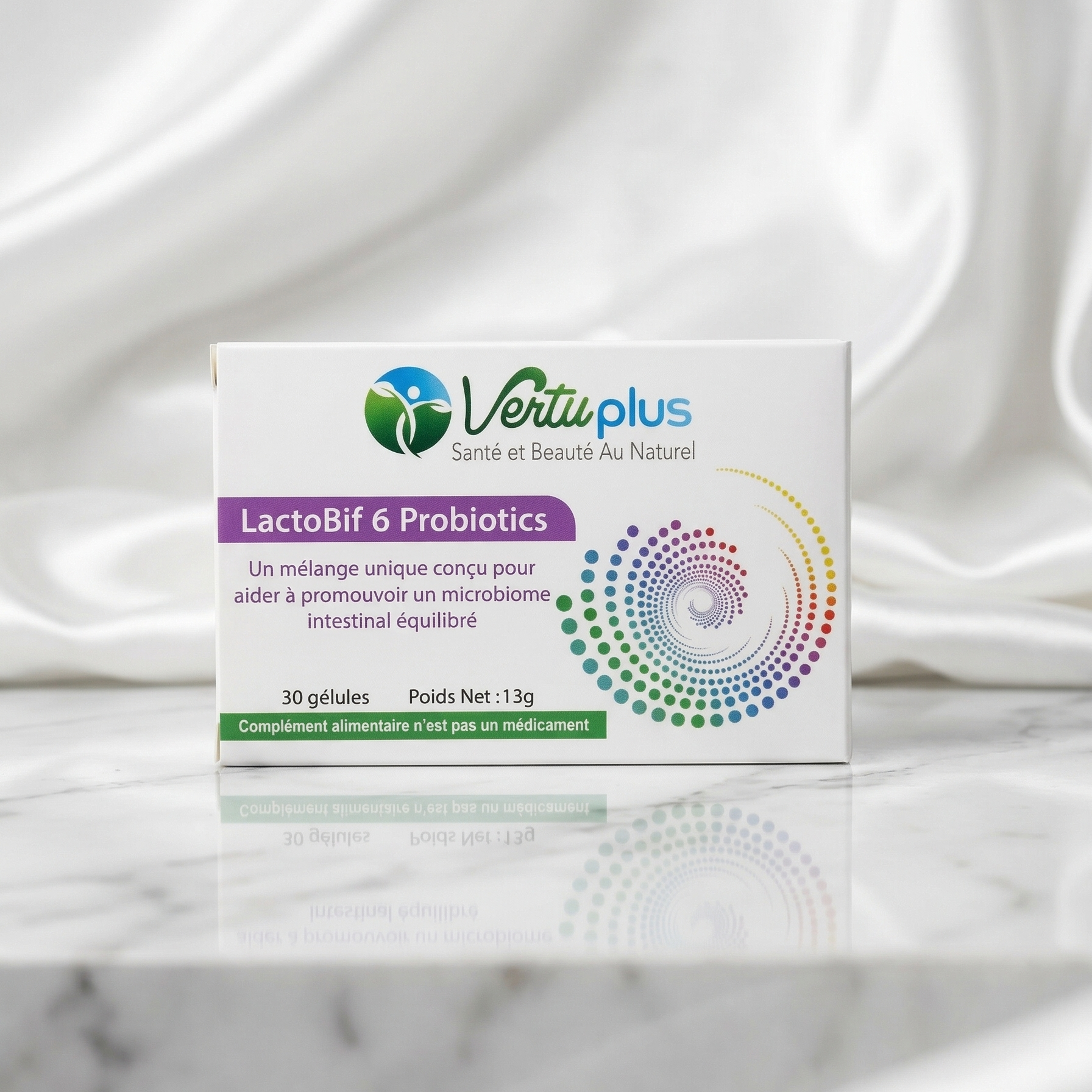 VertuPlus لاكتوبيف 6 – 30 كبسولة بروبيوتيك