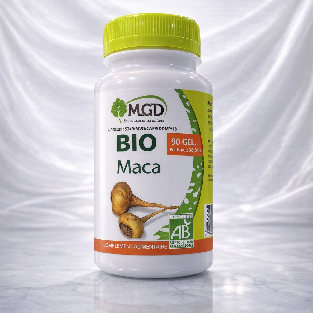 MGD Nature Bio Maca – 90 Gélules Vitalité